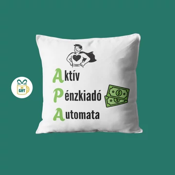 Aktív Pénzkiadó Automata - 40x40 mintás párna béléssel