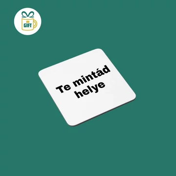 Személyre szabható - egyedi mintás 9x9cm hűtőmágnes
