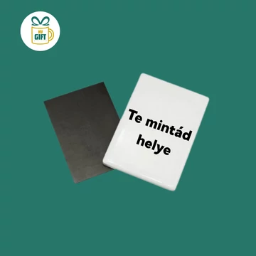 Személyre szabható - egyedi mintás 5x8cm hűtőmágnes