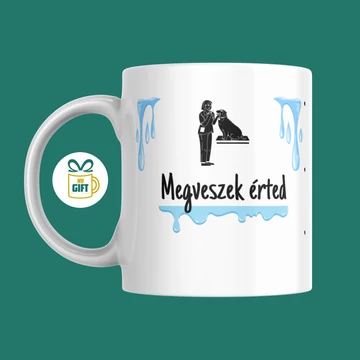Megveszek érted - 330 ml mintás bögre