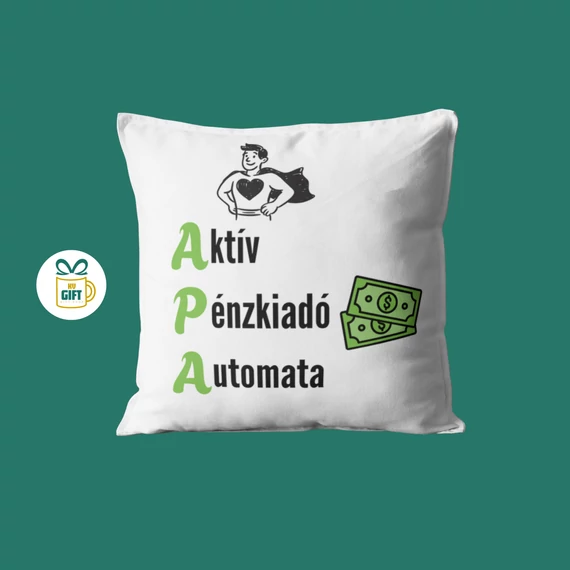 Aktív Pénzkiadó Automata - 40x40 mintás párna béléssel