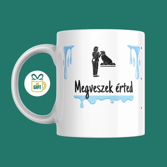 Megveszek érted - 330 ml mintás bögre