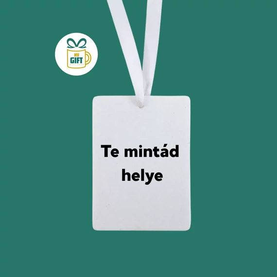 Személyre szabható - egyedi mintás autóillatosító
